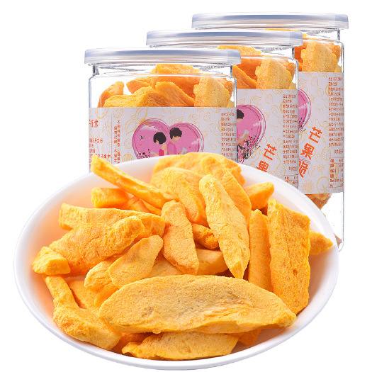 杭州冻干芒果脆 25g/45g净重芒果干罐装零售休闲食品