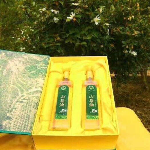 衡阳县湖南衡阳特产蒸阳谭氏18道工艺精炼特级山茶油2L礼盒装
