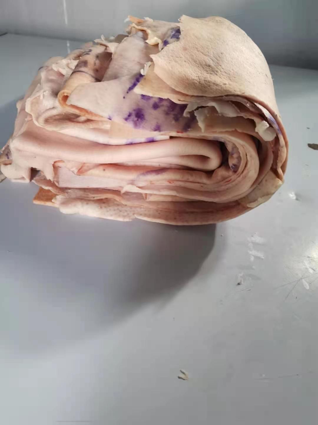 大块猪皮，去油干净！新鲜货源