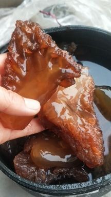 滨州渤海海蜇  精品红头大角，小角都有现货，颜色好，有脆度，桶装净重8斤半