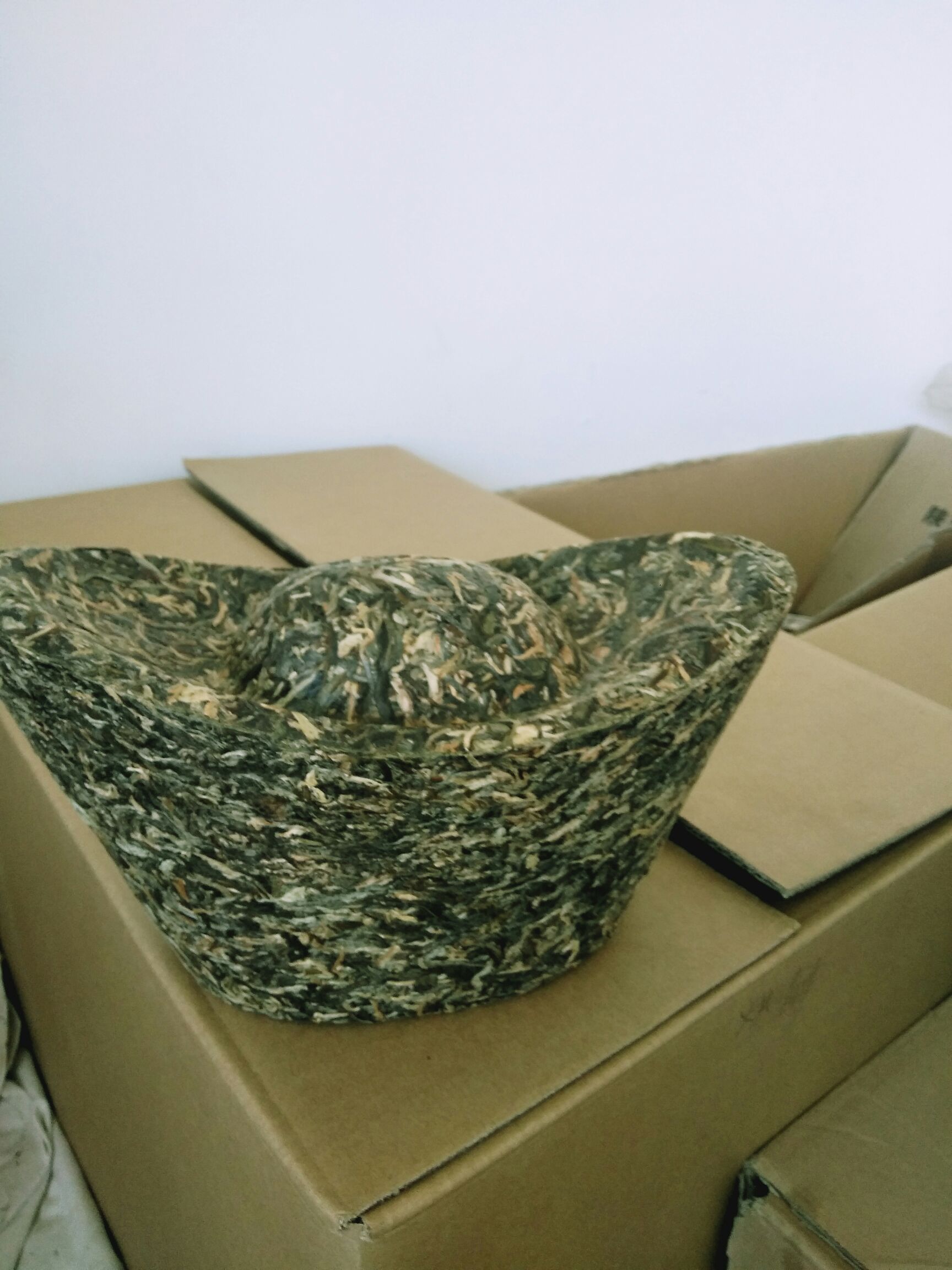 普洱茶礼品摆件 茶雕/茶葫芦/金瓜茶/食用普洱茶原料压制摆件