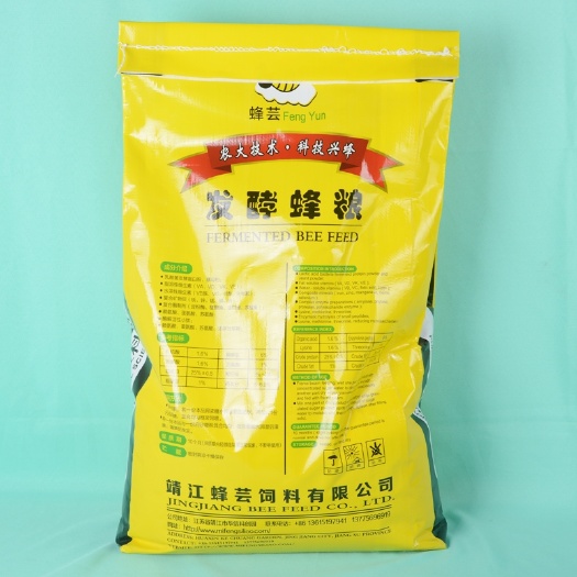 蜂芸发酵蜂粮代用花粉蜜蜂饲料高蛋白饲料与油菜花粉使用好包邮