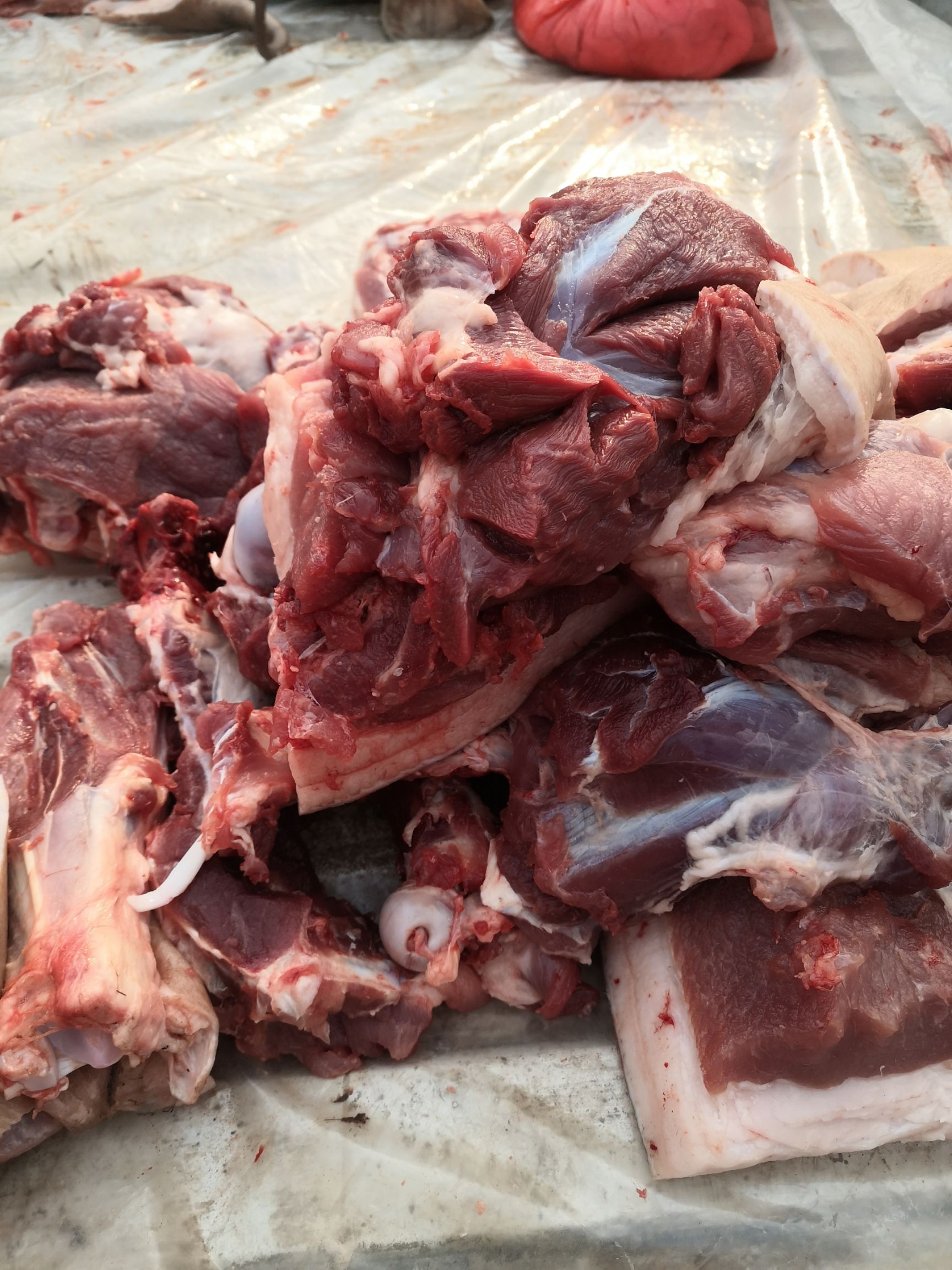 五花肉  黄金寨力晨山庄生态养殖黑土猪肉