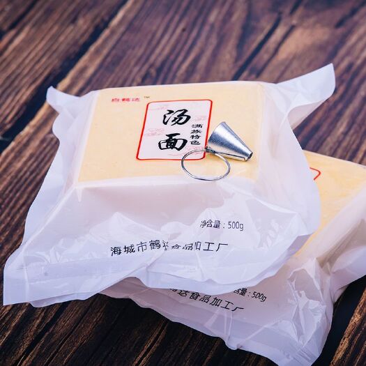 海城市玉米面条  酸汤面