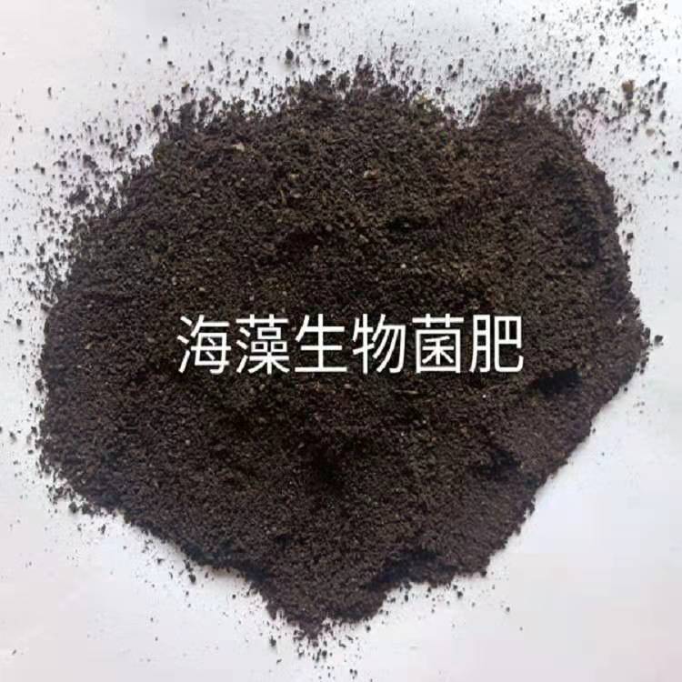 腐殖酸钾  海藻生物菌肥有机质40%有益活性菌数0.5亿