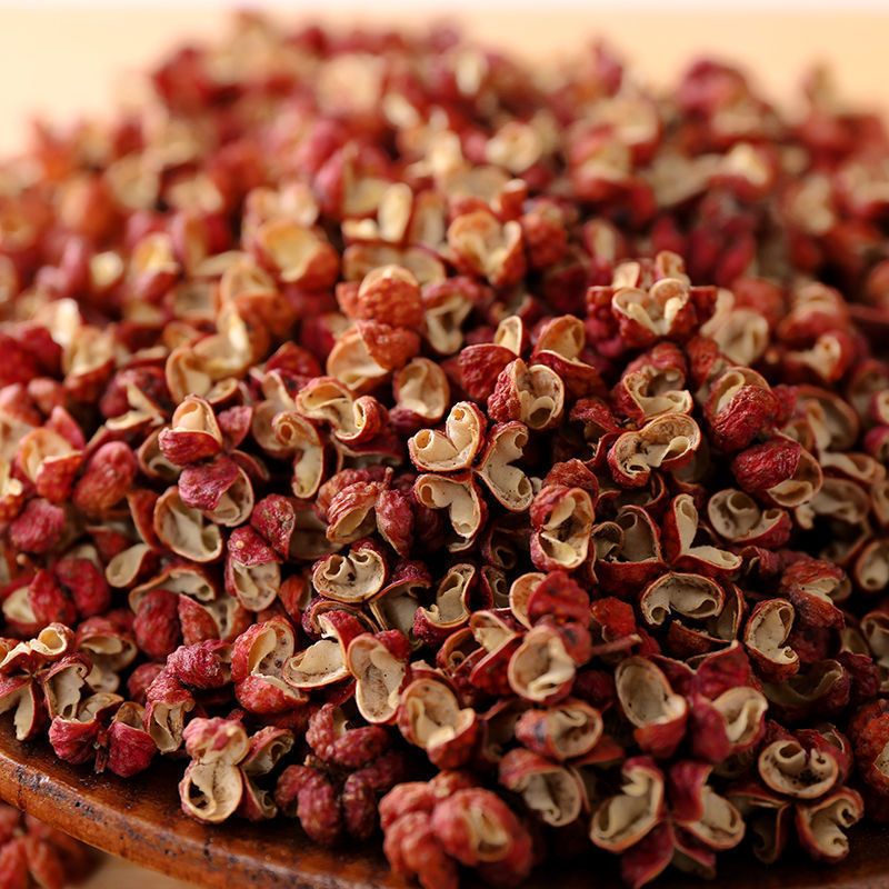 铜川陕西红花椒颗粒，2023新货，色选梅花。大红袍干花椒颗粒。