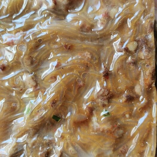 郏县红薯粉丝 纯手工粉条制作肉焖子