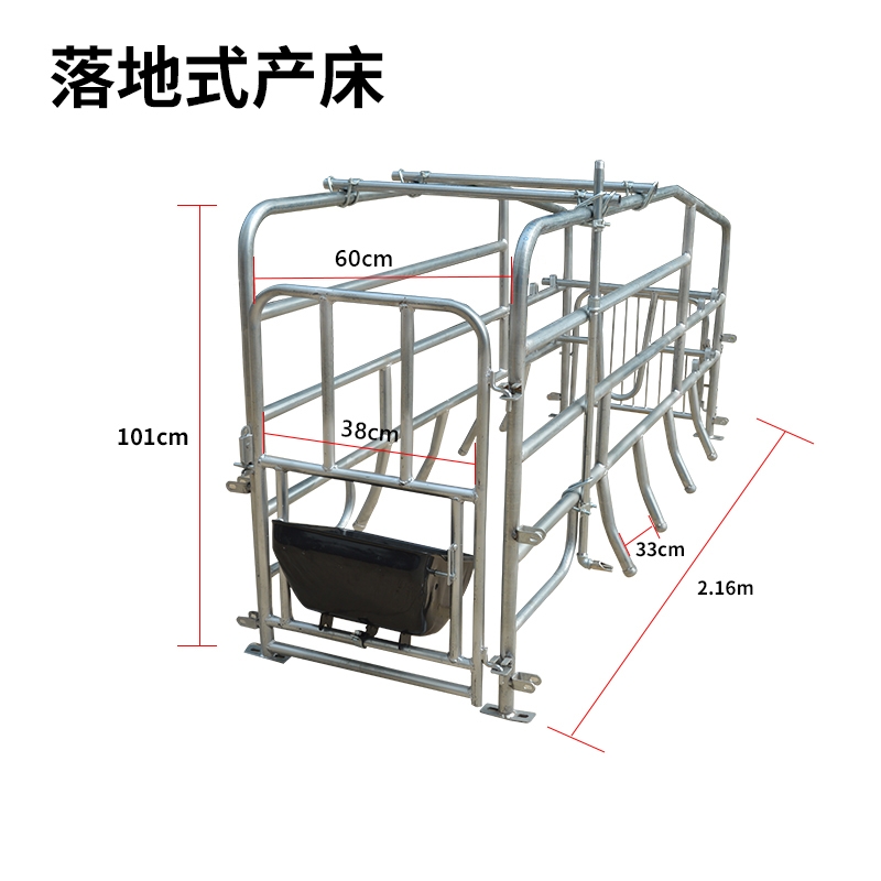 母猪产床 单体落地产床  节省空间