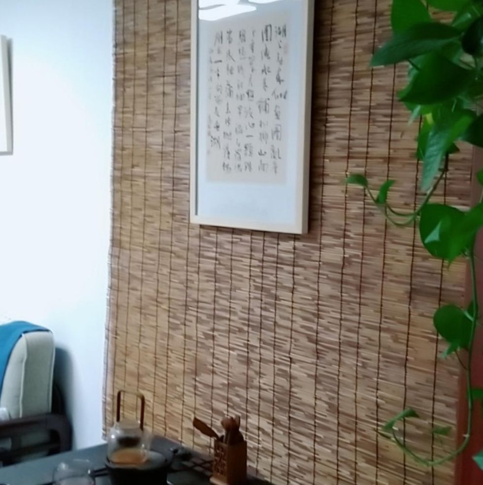 稻草帘  无棣纯手工芦苇帘30米大卷批发零售支持按需裁剪