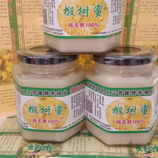 吉林市自产自销，长白山白蜜（又名，椴树蜜，长白山雪蜜）白如凝脂。