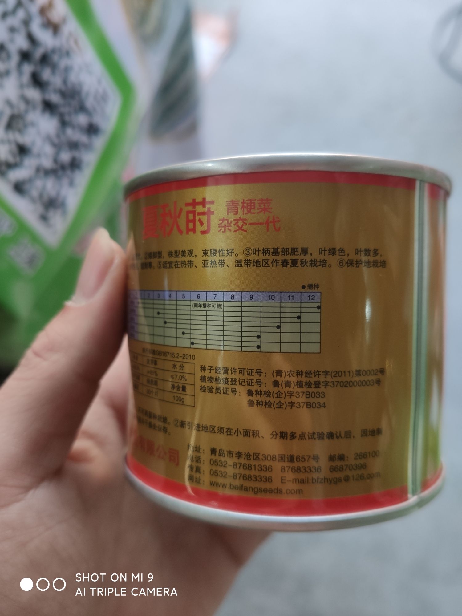 青梗菜种子 夏秋莳生长快品质优矮脚型株型美观束腰性好适