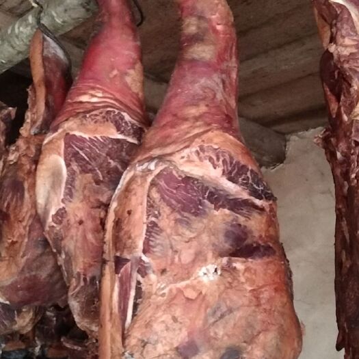 四川省大凉山甘洛县海棠镇高山散养粮食猪腊肉