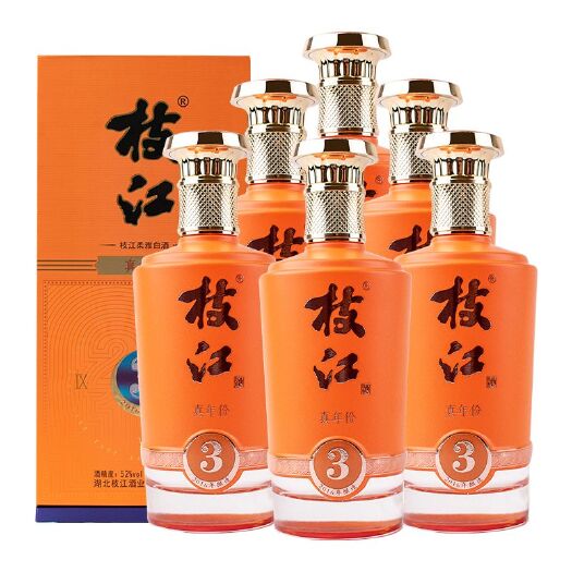 宜昌真年份3年42度500ml*6瓶整箱礼盒装纯粮食酒白酒