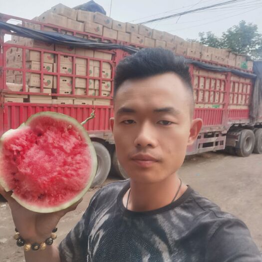 夏邑县8424西瓜  大棚西瓜，夏邑麒麟8424，无籽西瓜