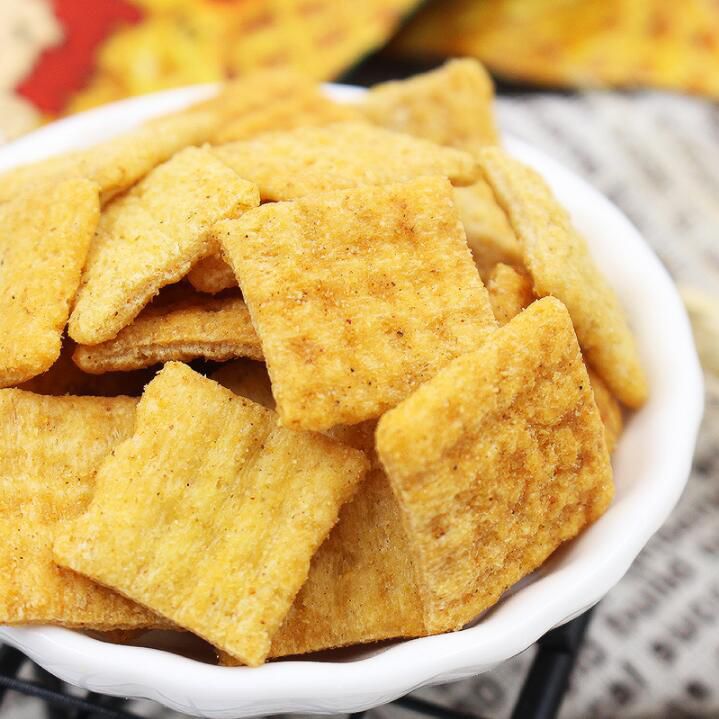 琥珀小米锅巴麻辣零食充饥夜宵整箱小吃散装一箱好吃的8090后