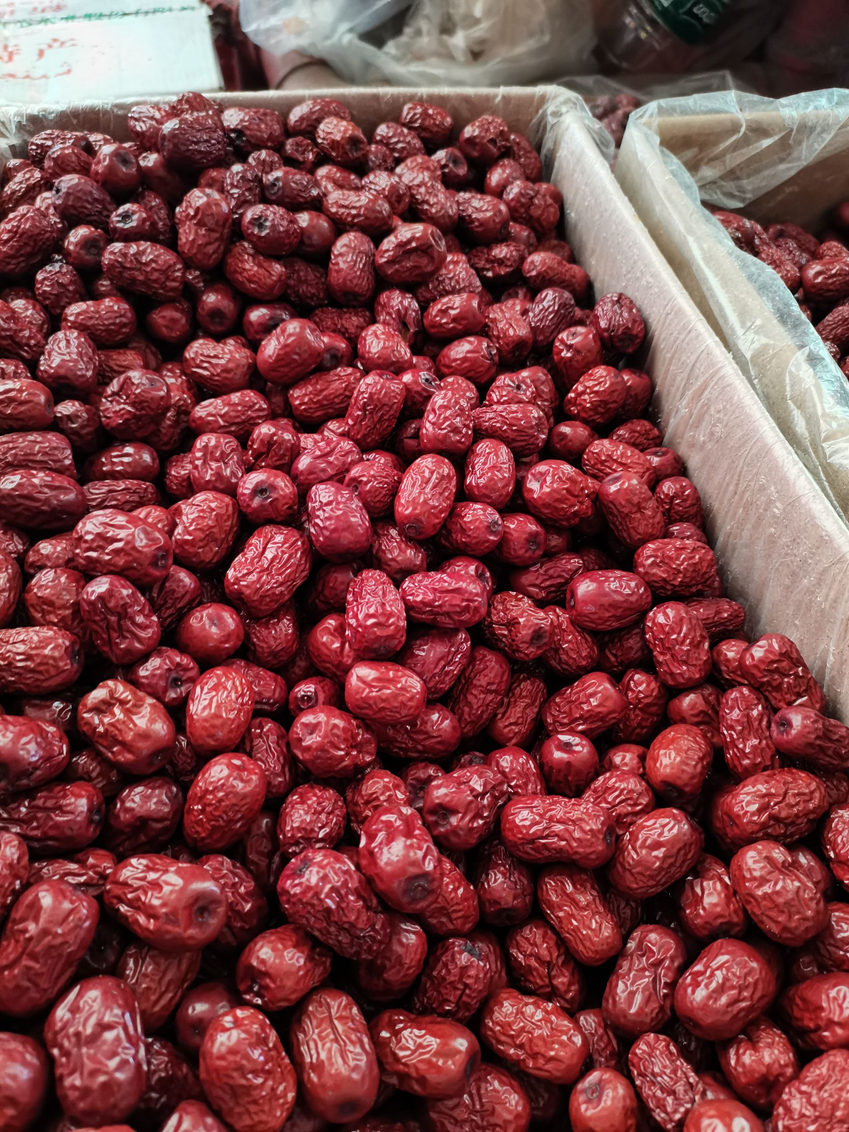 新彊若羌免洗红枣灰枣核小肉厚特甜大中小各规格大量供应批零兼营
