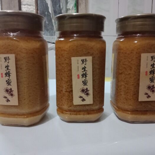 全州县野蜂蜜 天然高山土养蜂蜜