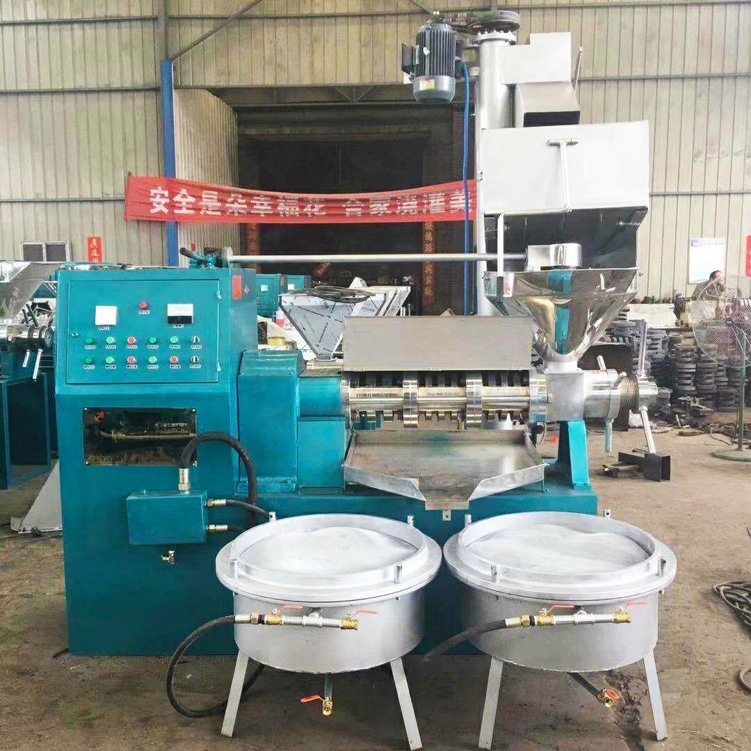 榨油机冷热2用多功能自动榨油上料一机多用免费上门安装包教技