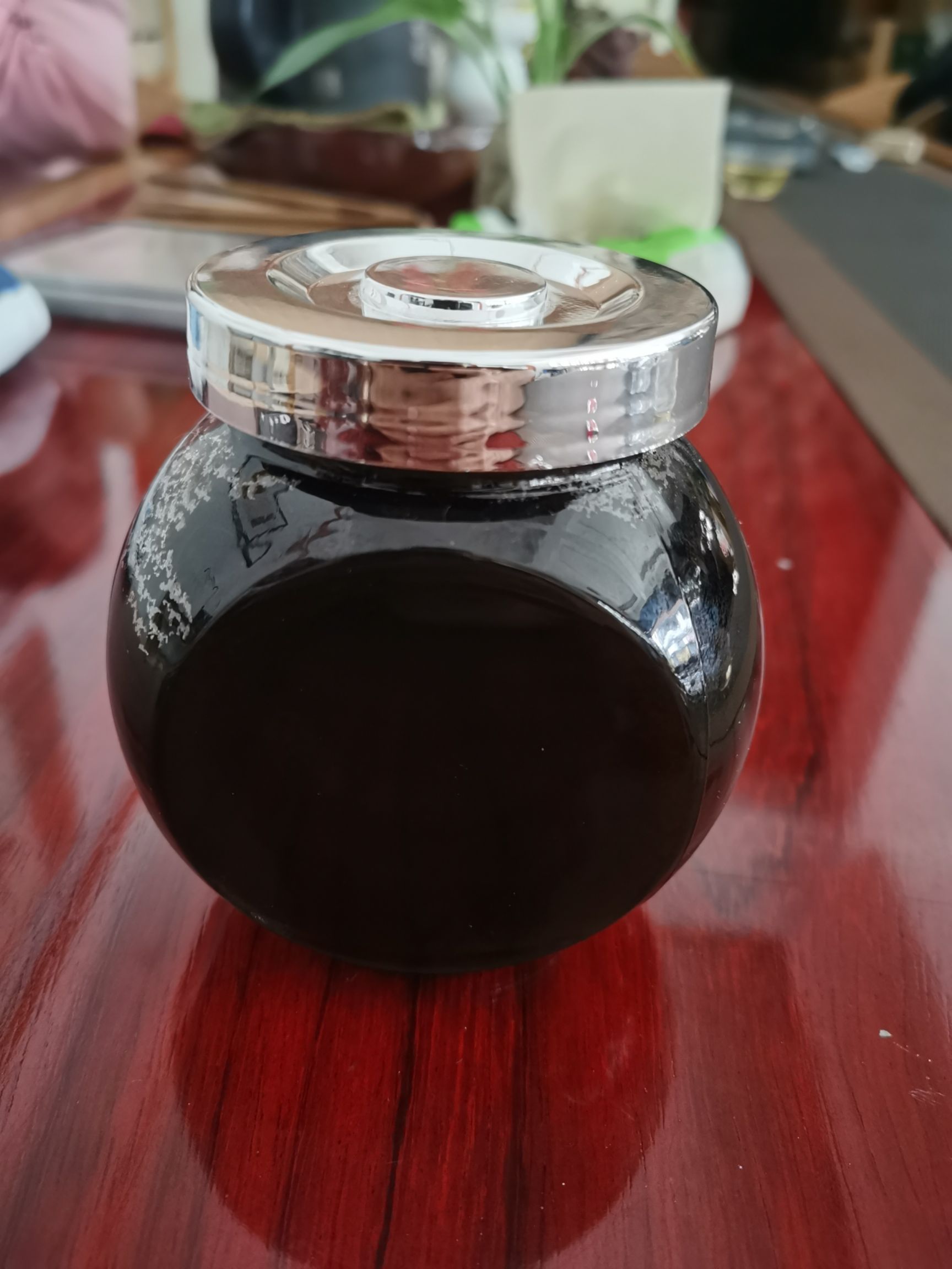 百花蜜  黑蜂蜜(云南普洱米团花黑蜂蜜)波美度最高，有质检报告2021