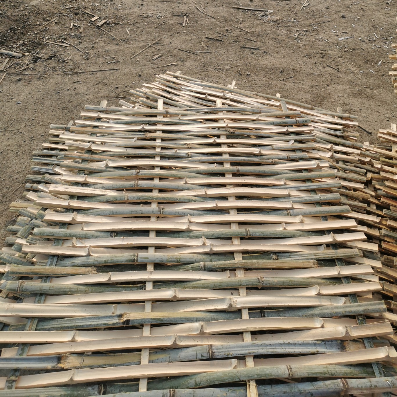  厂家供应毛竹片 安全笆 竹笆片 脚手片规格齐全量大从优