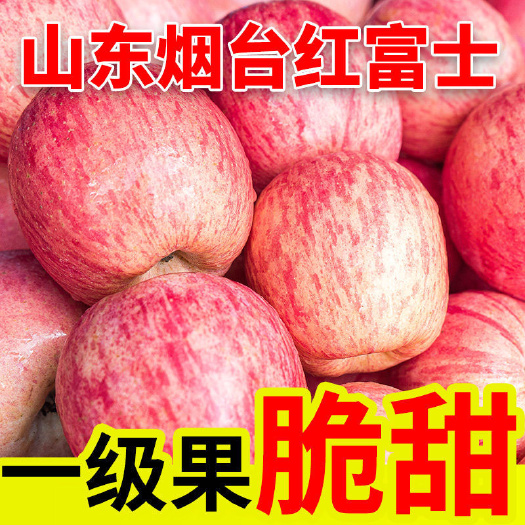 栖霞市【坏果包赔】山东红富士苹果5/10斤新鲜水果苹果脆甜冰糖心