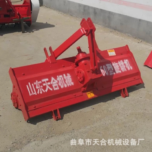 拖拉机后置旋耕机，农用翻地机，中箱大箱高箱多种