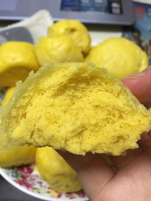 包子  豆加壹南瓜开口馒头