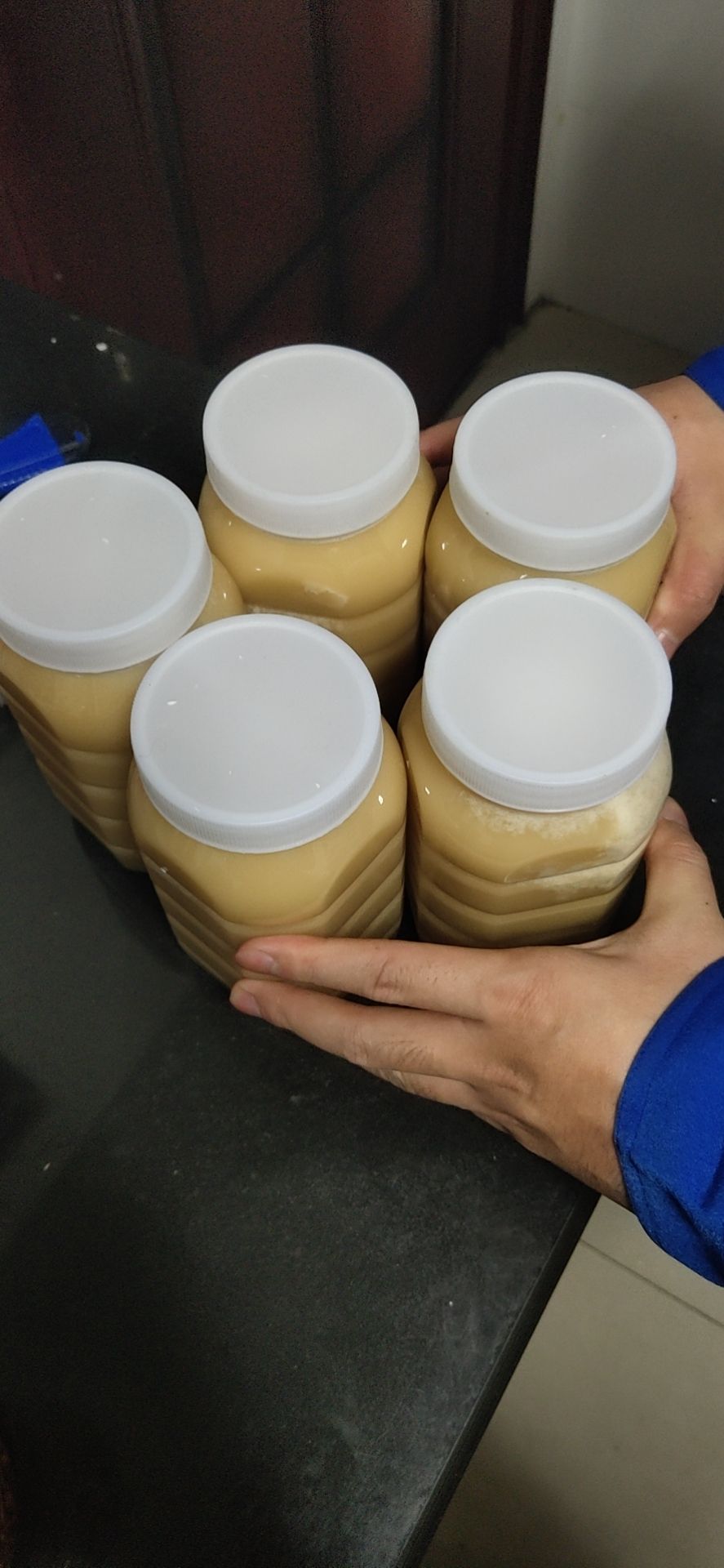  蜂蜜纯正天然太行山农家自产家养槐花蜜结晶土蜂蜜成熟自家养蜂