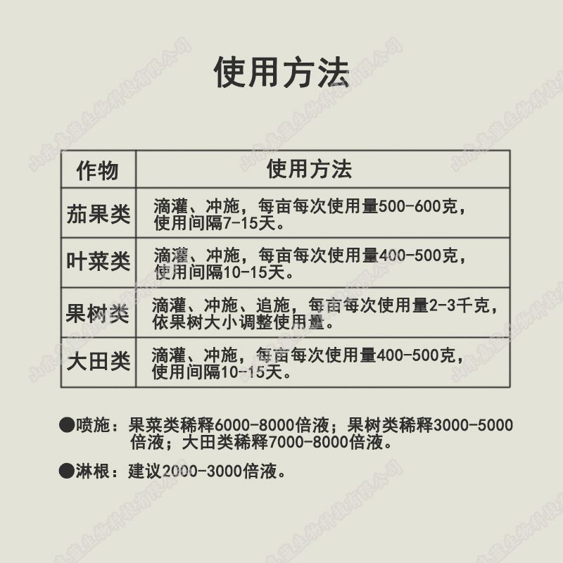 矿源黄腐酸钾水溶肥料 ***除盐碱 生根促长 促进膨果着色