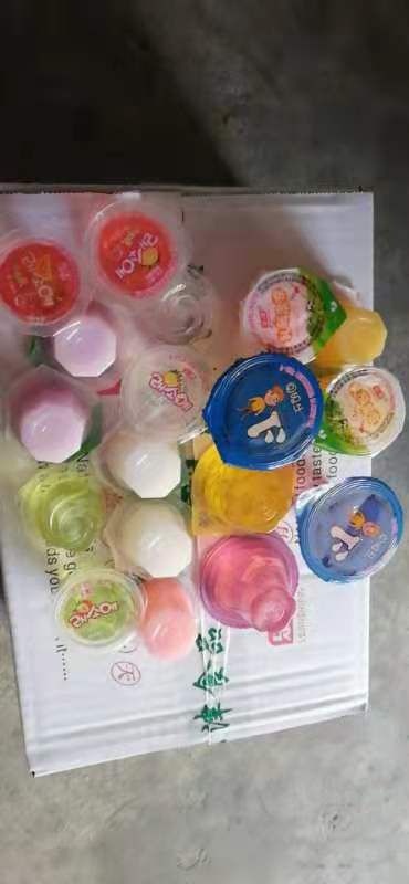 果冻，布丁，多味水果冻，江湖地摊，展销会，销售产品