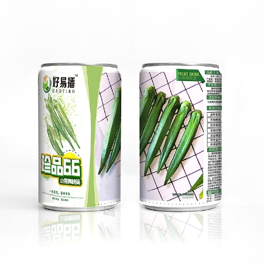 闽清县高端黄秋葵种子果色油亮绿整齐高产耐运短尾源春秋蔬菜种籽