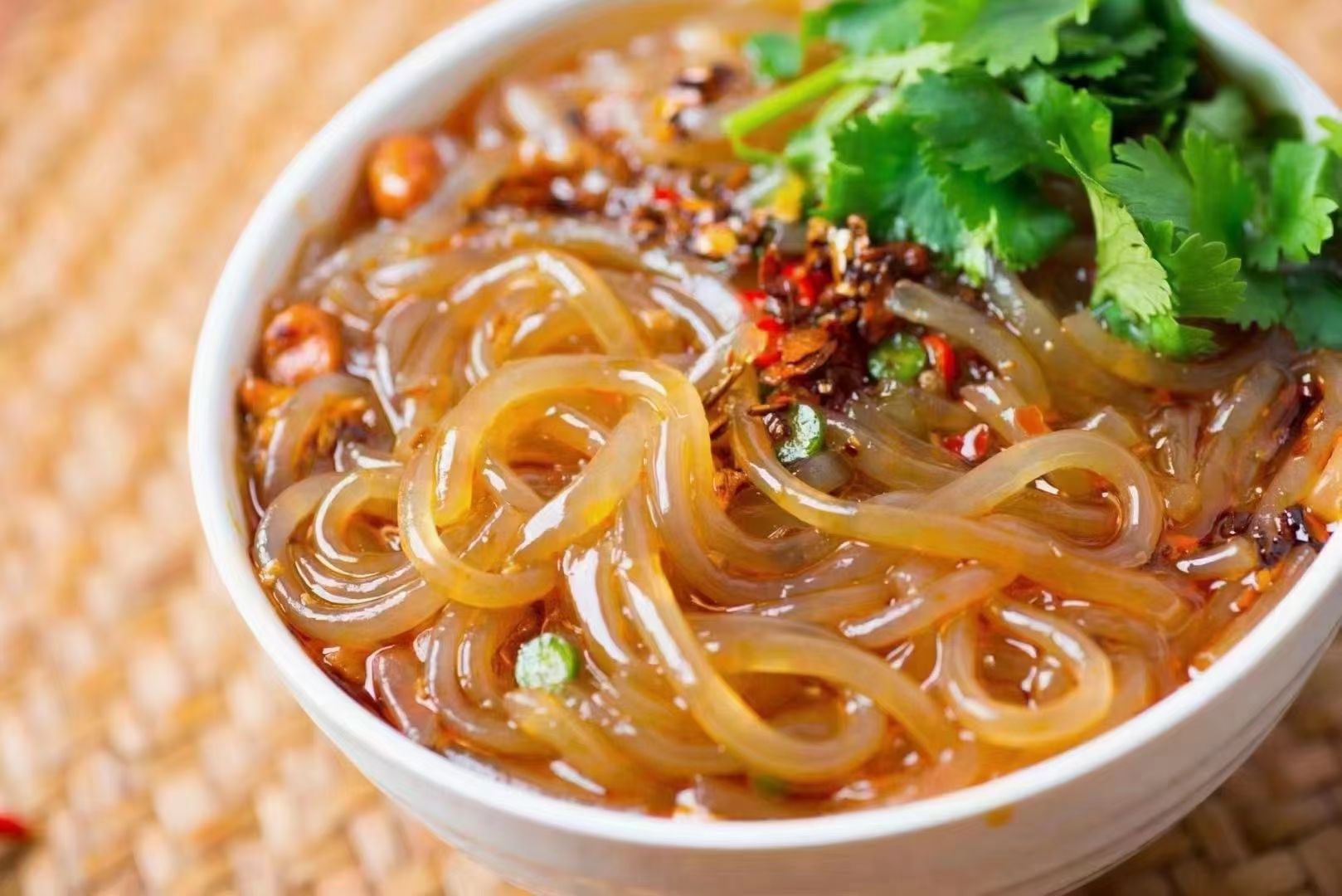 红薯粉丝  沂蒙山纯红薯粉条传统工艺制作量大从优自产自销