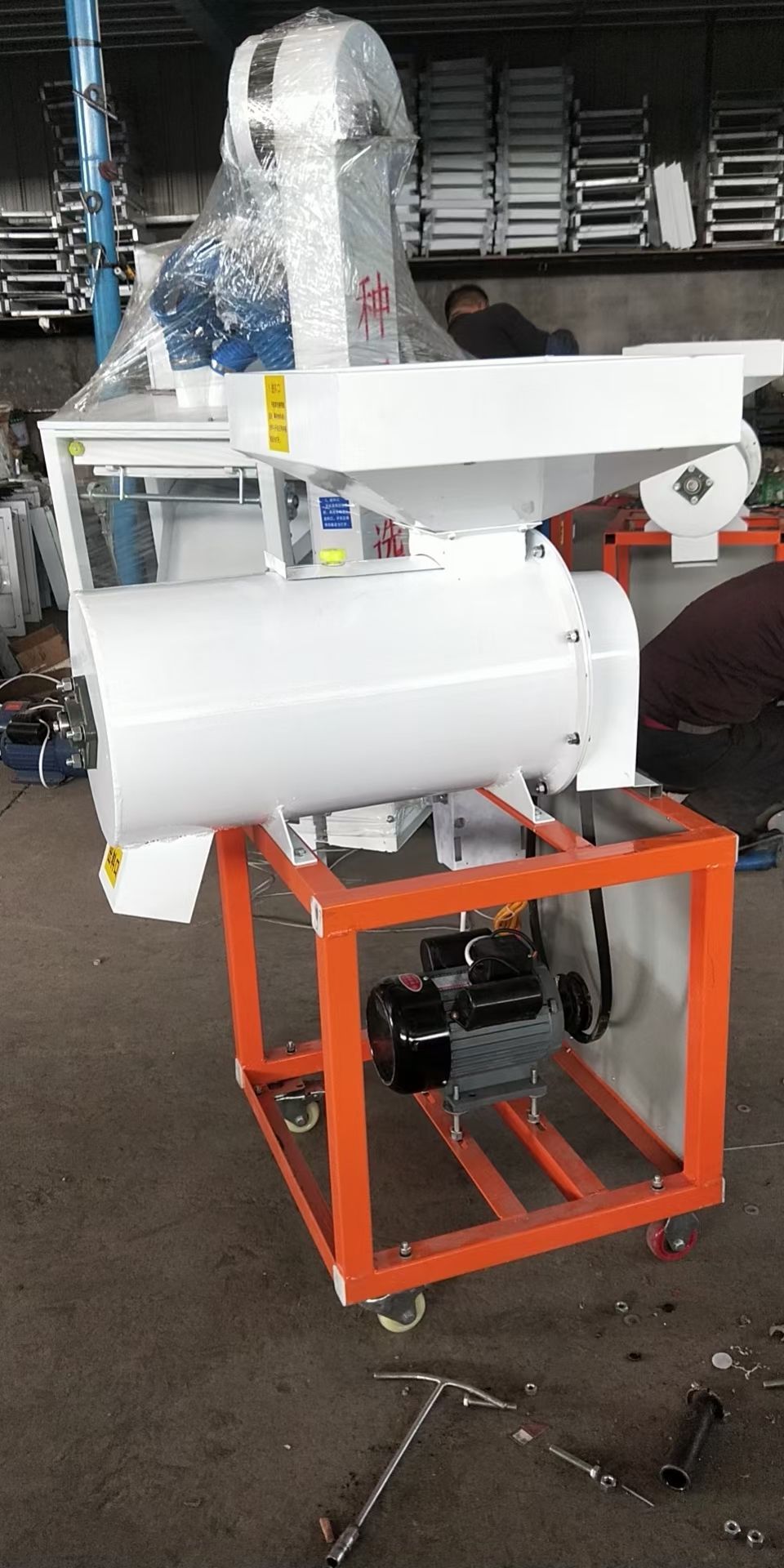 风选机 水稻脱芒机打毛机种子脱芒筛选一体机