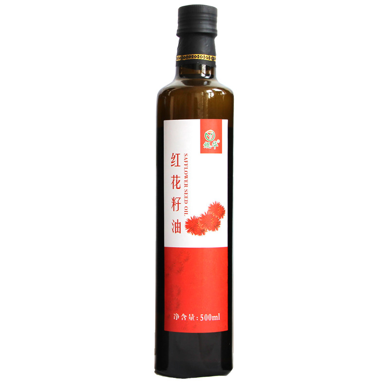 红花籽油500ml  工厂直供 压榨一级支持贴牌代加工