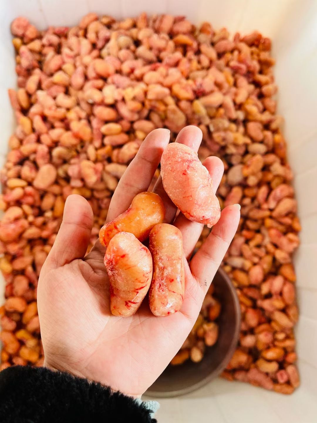 鸡腰子、鸡春，公鸡睾丸，60粒左右