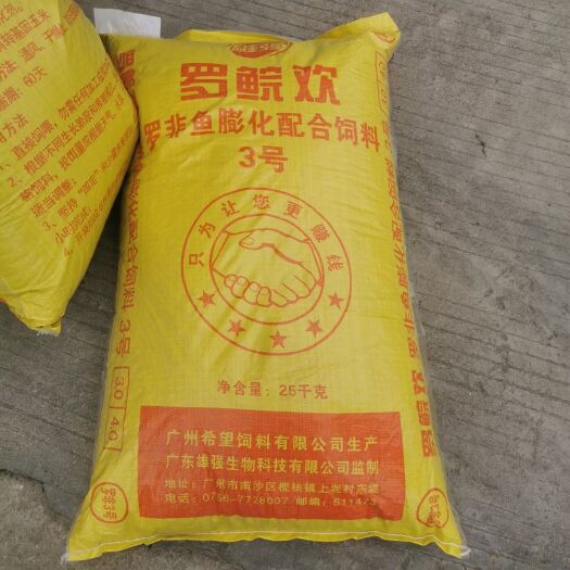 广州饲料鱼  希望罗鲩欢罗非3号