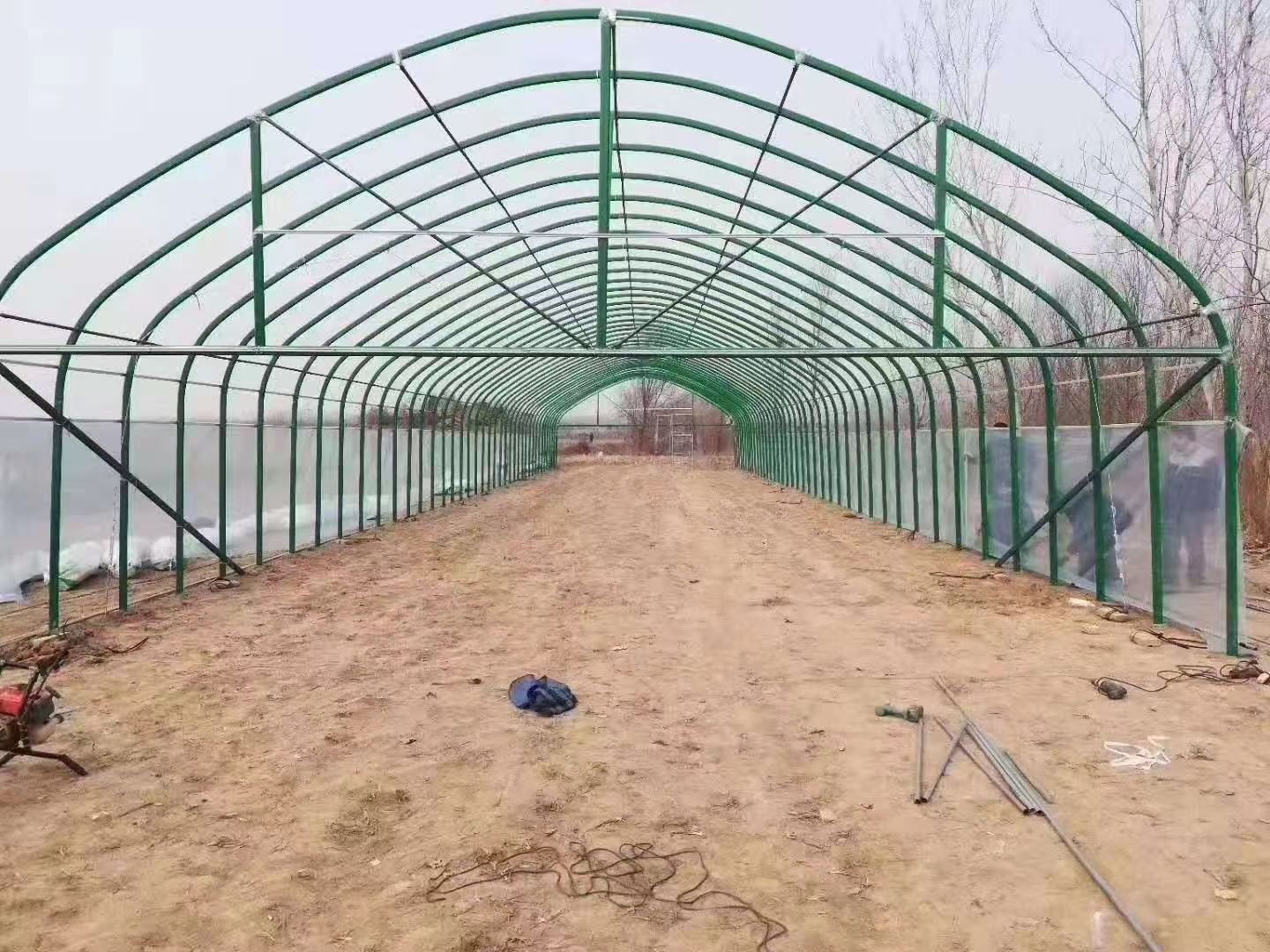  钢结构大棚镀锌大棚养殖大棚蔬菜大棚冬暖大棚温室大棚厂家