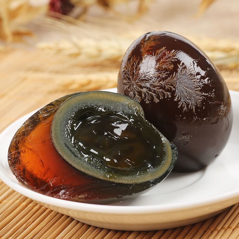  【优惠】鸭蛋松花蛋皮蛋10-30枚无铅工艺单枚50-80克