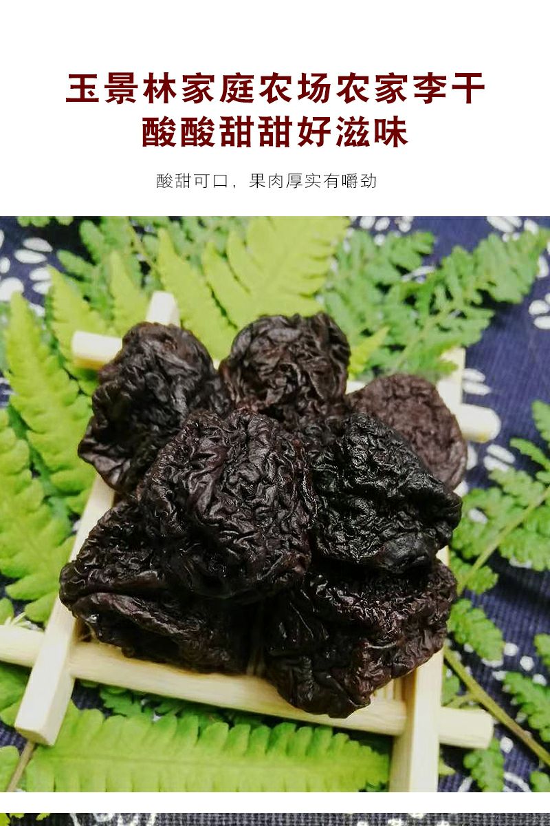 李子干 正宗农家特产芙蓉李 传统晒制 酸甜可口果干 开胃蜜饯