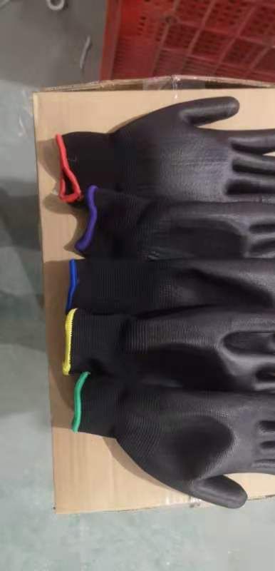 装卸工 尼龙浸pu耐磨手套