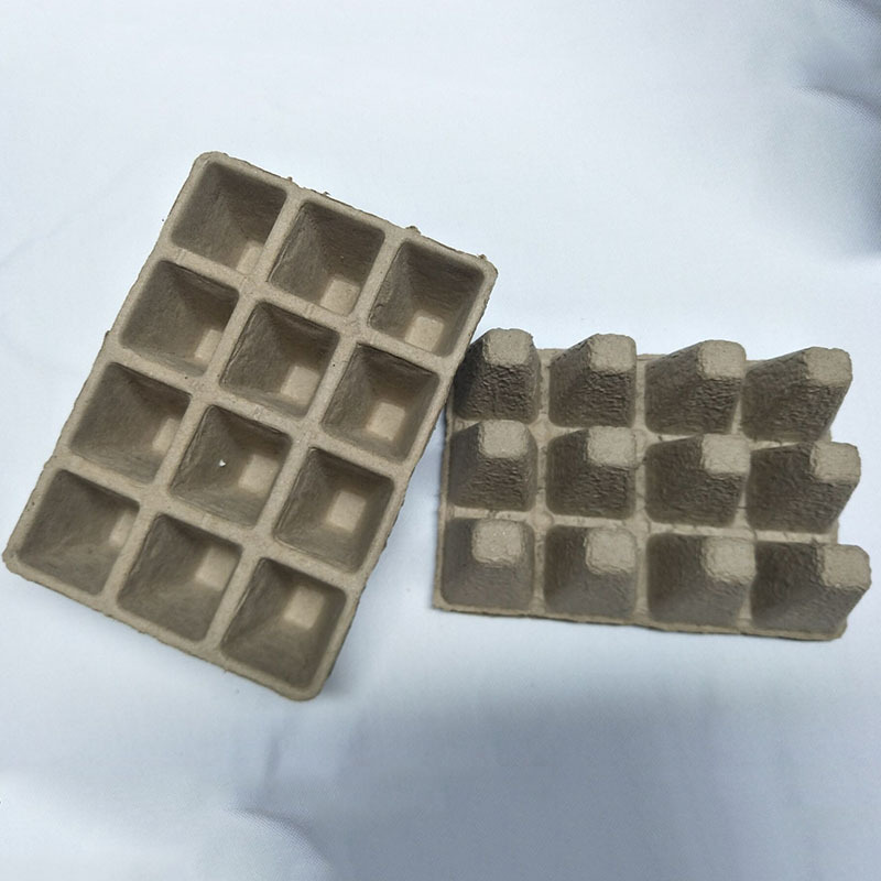 育苗袋/育苗杯/容器袋  可降解一次性苗圃家用培育纸浆模具育苗苗钵 纸浆育苗杯