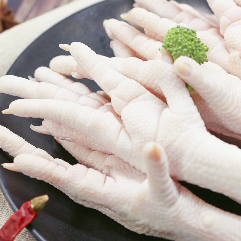 鸡爪30斤新鲜生鸡爪35g以上冷冻凤爪冰冻生鲜清真鸡脚鸡爪