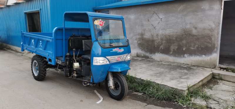 车架加重柴油矿用三马子 18马力运输三轮车 建筑工地三轮车