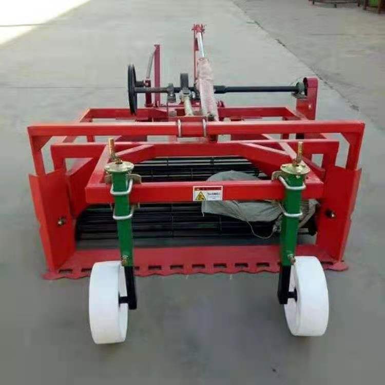 大蒜收获机 拖拉机前置大蒜收割机