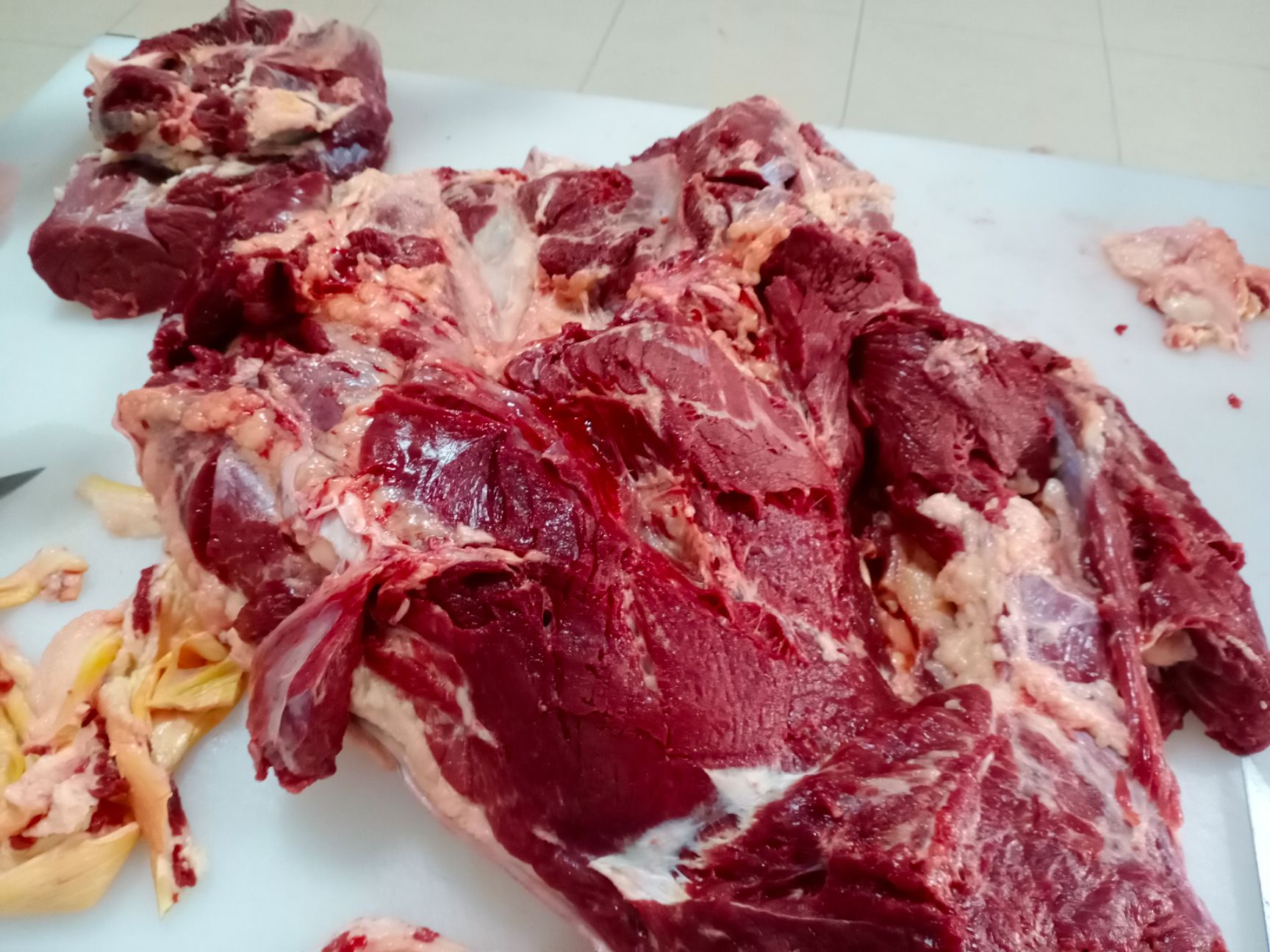 去皮去骨新鲜马肉，牧场产地，检验合格，健康美味