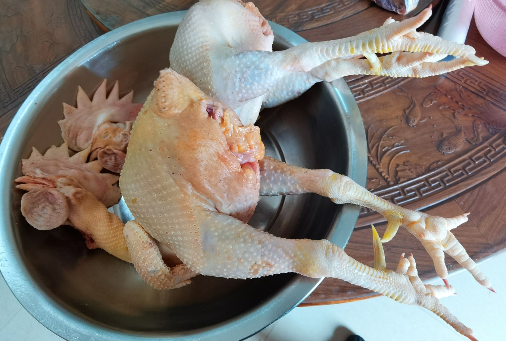 三黄鸡  老公鸡1年，两年，三年