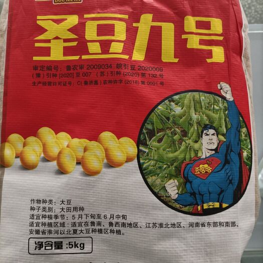 嘉祥县黄豆种子 大田用种 ≥99% ≥95% ≤13.5%