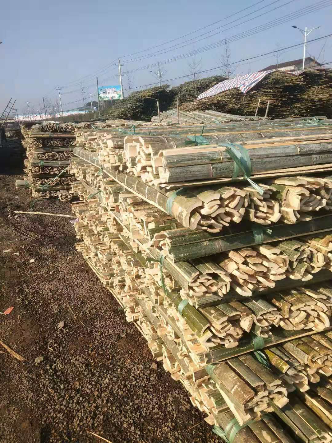 湘北老楠竹片。质量好。价格优。