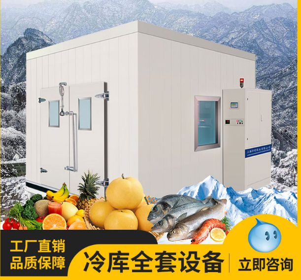 冷藏设备  重庆保鲜冷藏大型冷库全套设备 移动冷凝制机组集装