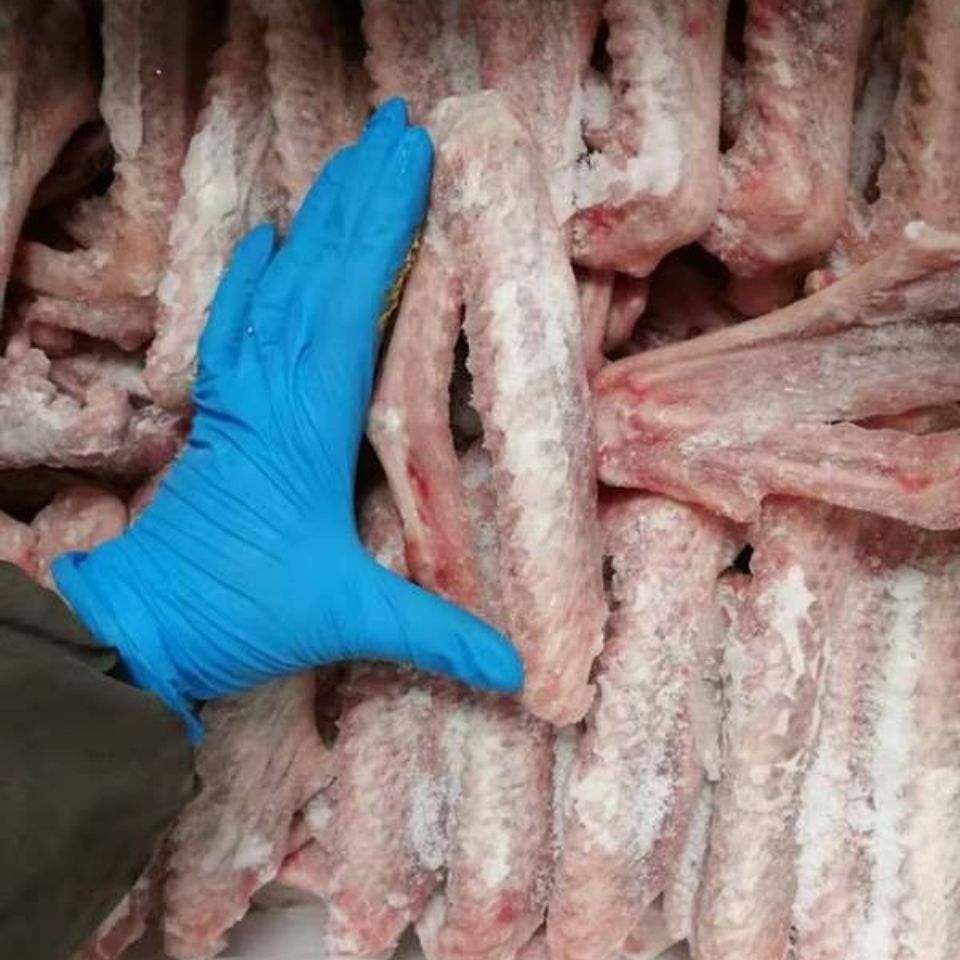 鹅翅生鲜冷冻大鹅翅优质鹅翅膀两节大鹅翅每箱20斤